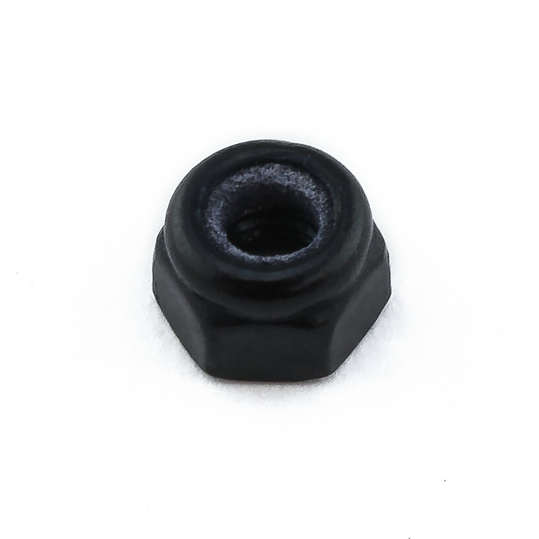 Aluminium Nylock Nut M3x(0.50mm) (5.5mm Socket) Black