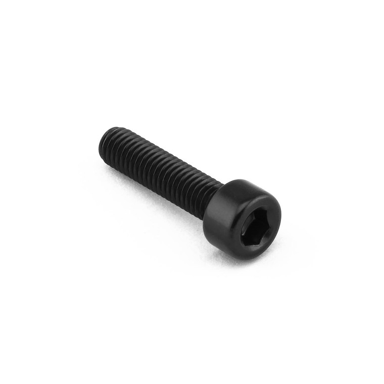 Aluminium Socket Cap Bolt M5x(0.80mm)x20mm Black