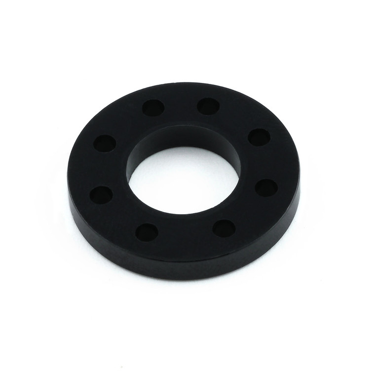 Aluminium Drilled Washer M12 (25mm O/D) Black