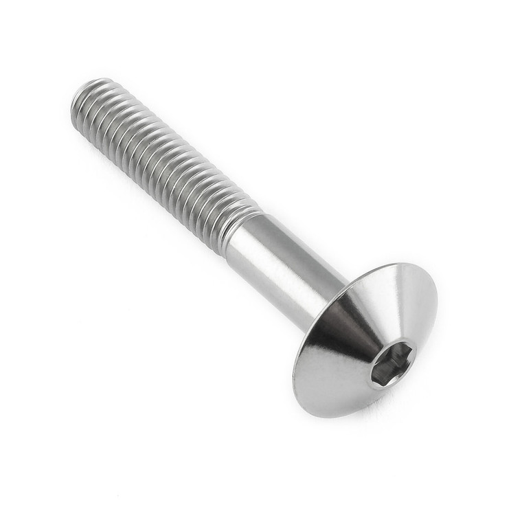 Titanium Dome Head Bolt M6x(1.00mm)x40mm