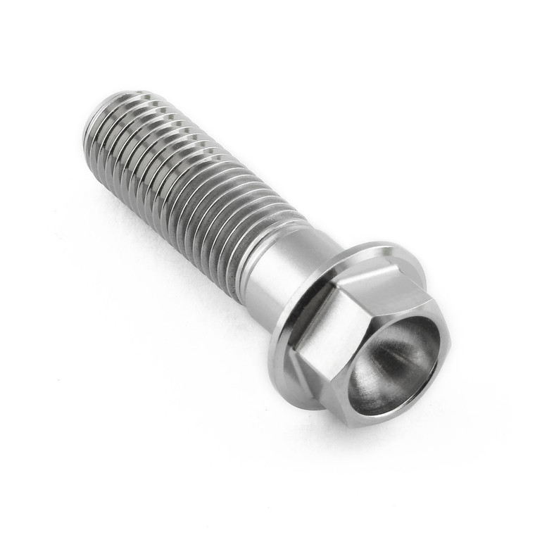 Titanium Flanged Hex Head Bolt M10x(1.25mm)x35mm