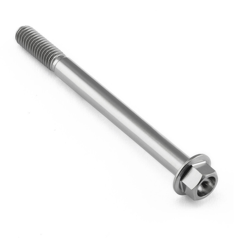 Titanium Flanged Hex Head Bolt M6x(1.00mm)x70mm