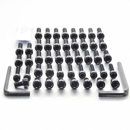 Aluminium Engine Kit BMW R1200C Black