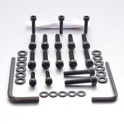 Aluminium Engine Kit BMW R1200GS 08-09 Black