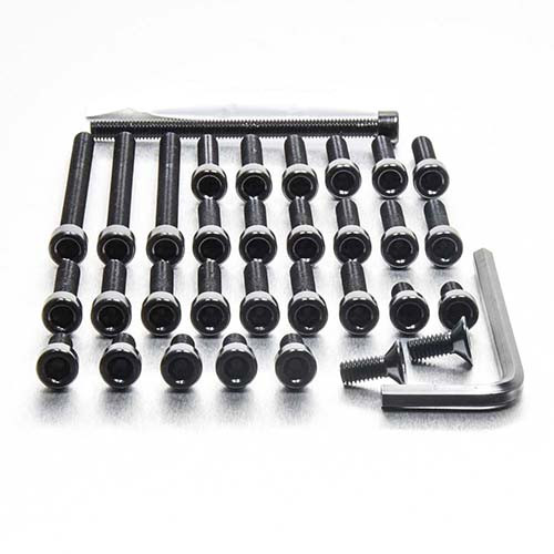 Aluminium Engine Kit Ducati Sport 1000-S/Multistrada Black