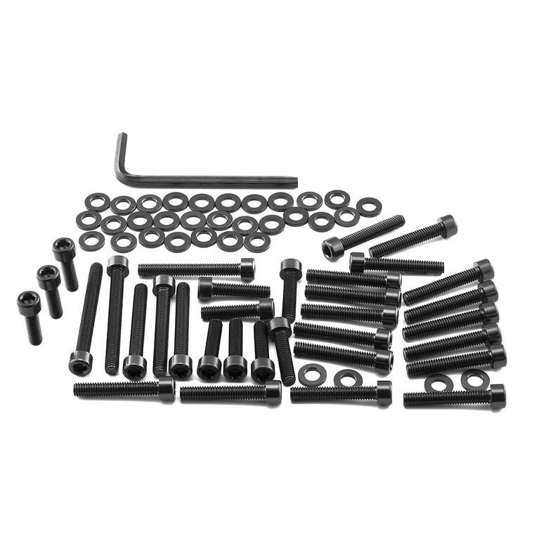 Aluminium Engine Kit BMW S1000RR & S1000R Black