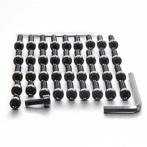 Aluminium Engine Kit Honda CBR600RR 07-12 Black