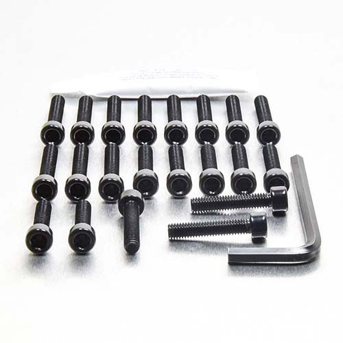 Aluminium Engine Kit Honda CBF 125 Black