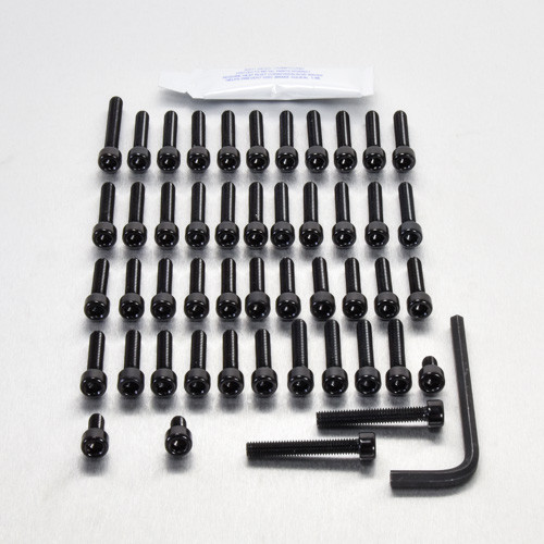 Aluminium Engine Kit Honda VT750 DC Shadow Black