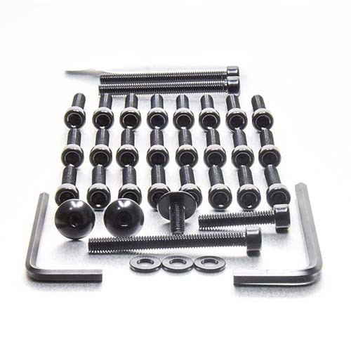 Aluminium Engine Kit Honda CB1300 Black