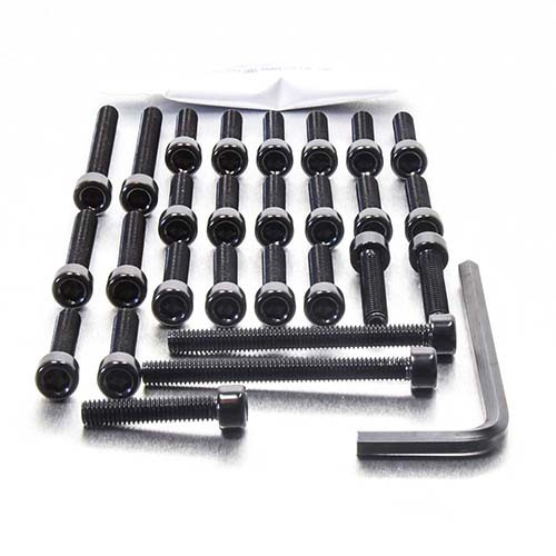 Aluminium Engine Kit Kawasaki Z1000 03-06 Black