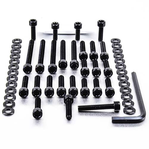 Aluminium Engine Kit Kawasaki KX250F 4 Stroke Black