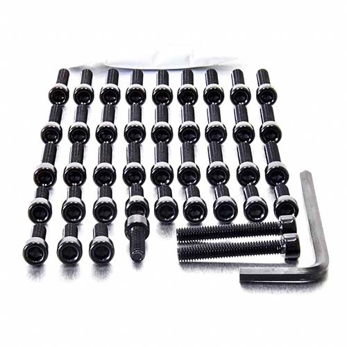 Aluminium Engine Kit Triumph Daytona /Street Triple 675 Black