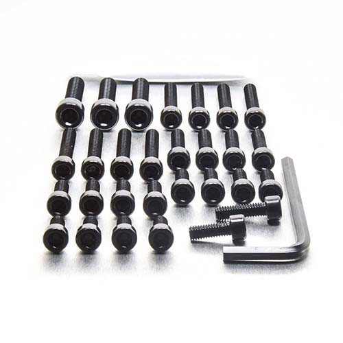 Aluminium Engine Kit Yamaha YZF1000 R1 Black