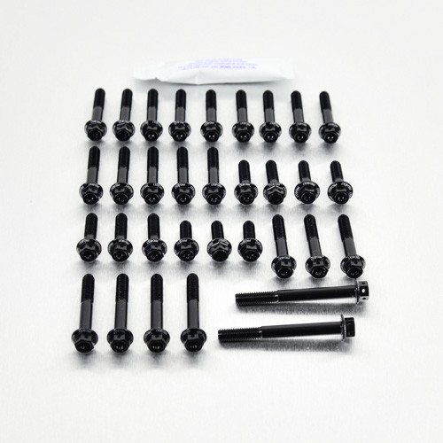 Aluminium Engine Kit BMW S1000RR & S1000R Race Spec Etched Black