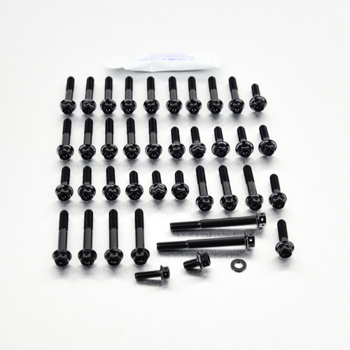 Aluminium Engine Kit BMW S1000RR Race Spec Etched Black