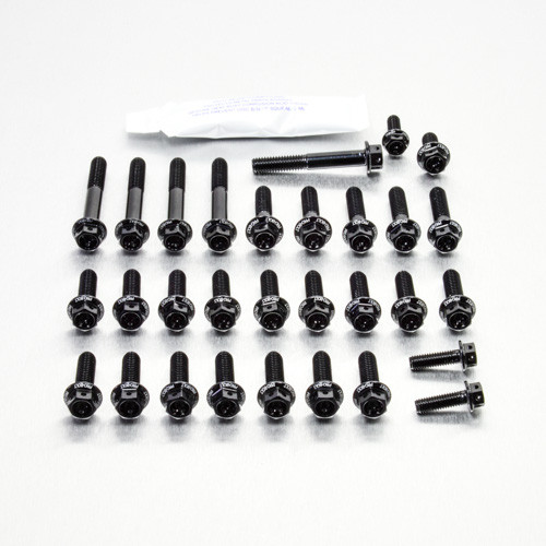 Aluminium Engine Kit Aprilia Tuono V4R Race Spec Etched Black