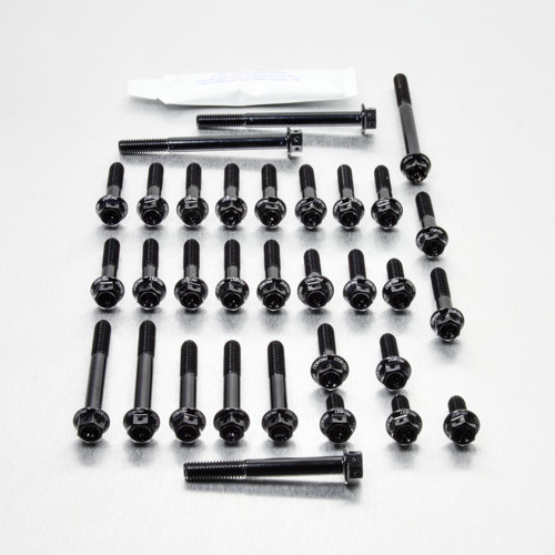 Aluminium Engine Kit Suzuki DRZ400 Race Spec Etched Black