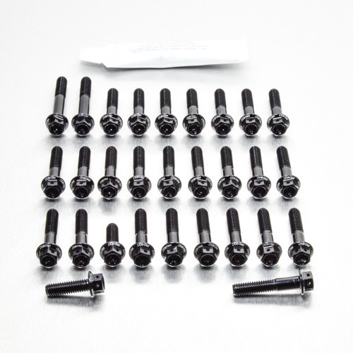 Aluminium Engine Kit Suzuki GSX650F Race Spec Etched Black