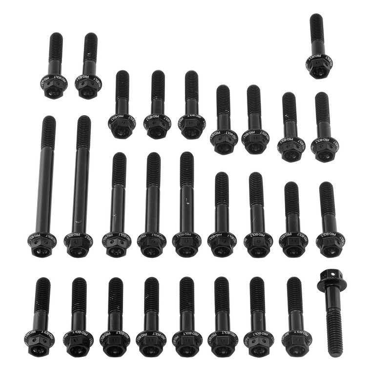 Aluminium Engine Kit Suzuki GSXR1000 Race Spec Etched Black