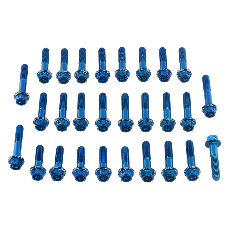 Aluminium Engine Kit Suzuki GSX1400 Race Spec Etched Blue