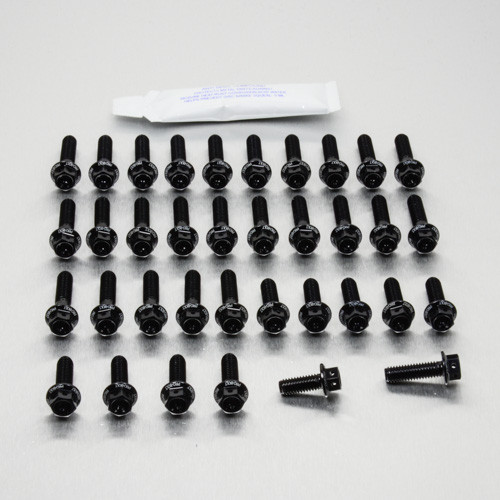 Aluminium Engine Kit Triumph Street Triple RX Race Spec Etched Black