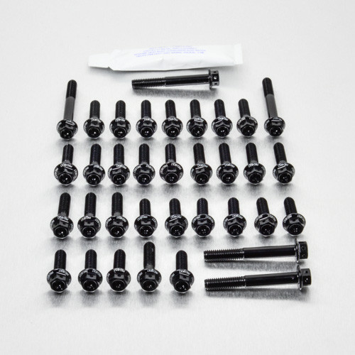 Aluminium Engine Kit Yamaha MT09 Race Spec Etched Black