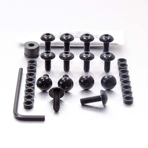 Aluminium Fairing Kit BMW R1200GS 10-12 Black