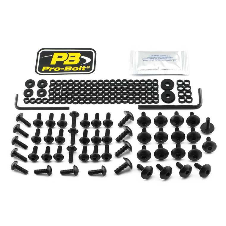 Aluminium Fairing Kit Ducati 1098/848 Black