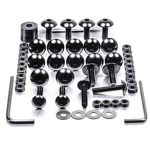 Aluminium Fairing Kit Honda XL1000 VX-V2 Varadero Black