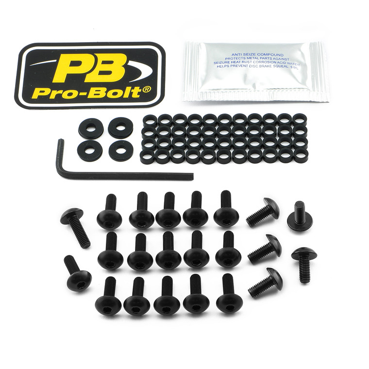 Aluminium Fairing Kit KTM 1290 Super Duke R Black