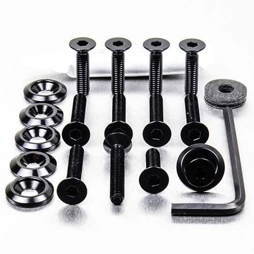 Aluminium Fairing Kit KTM 620 Duke Black