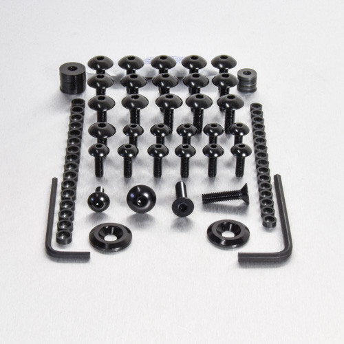 Aluminium Fairing Kit Suzuki SV1000-S Black