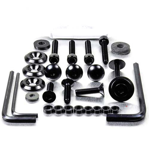 Aluminium Fairing Kit Suzuki GSF1200 Bandit Black