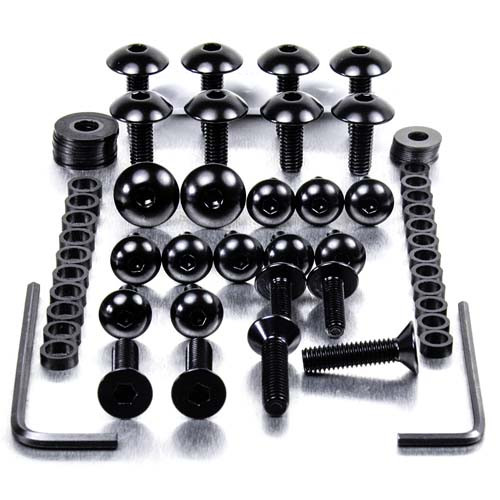 Aluminium Fairing Kit Yamaha TZR125R (4HW) Black