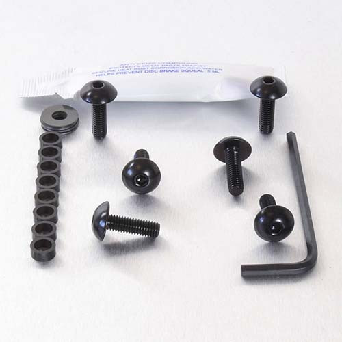 Aluminium Fairing Kit Yamaha TDM850 96-01 Black