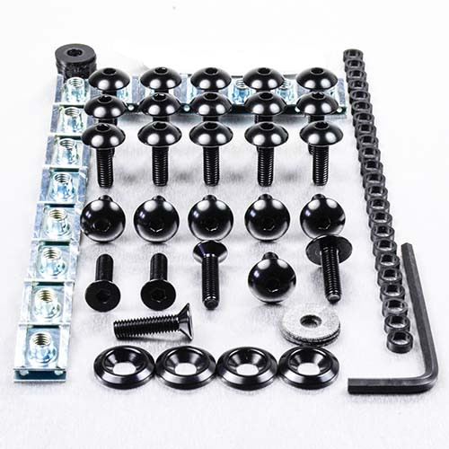 Aluminium Fairing Kit Yamaha YZF1000 R1 98-99 Black