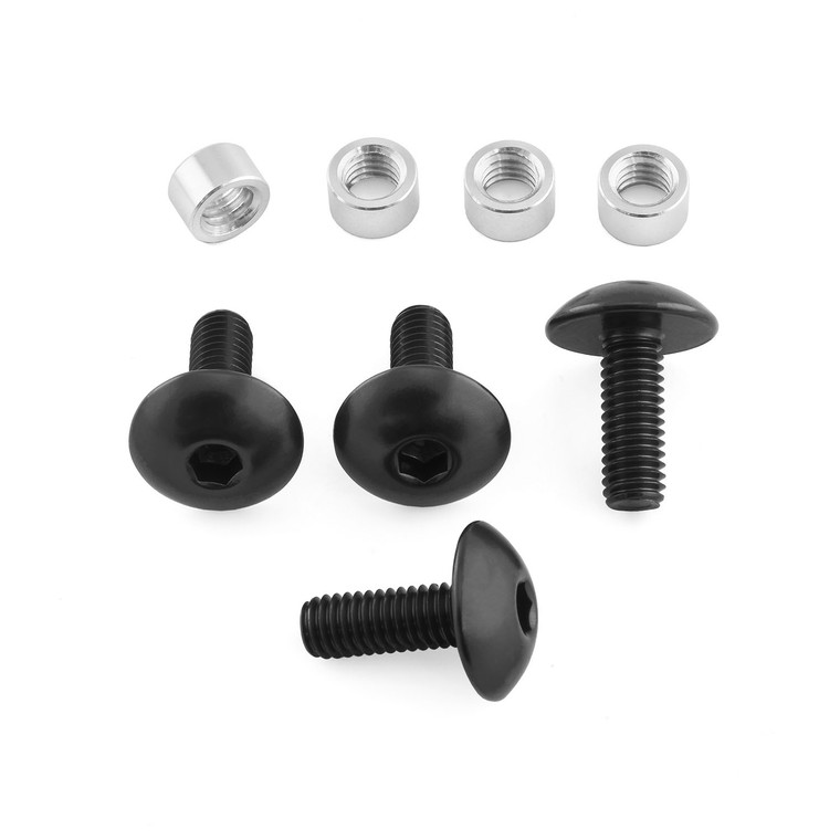 Aluminium Screen Kit KTM RC125 Black