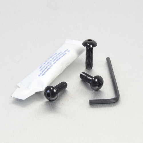 Aluminium Exhaust Heat Shield Mount Bolt Kit Black