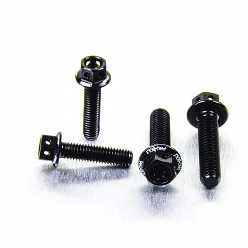 Aluminium Brake & Clutch Lever Perch Pinch Bolt Kit Race Spec Etched Black