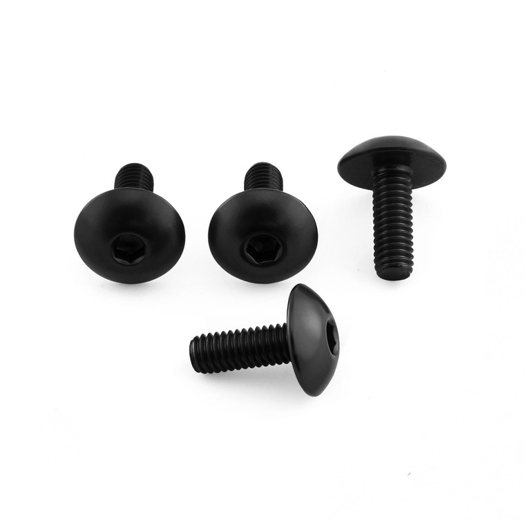 Aluminium Number Plate Kit Black