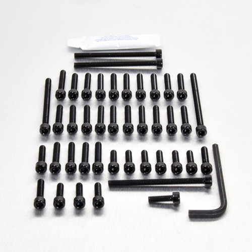 Aluminium Engine Kit Kawasaki KR1-KR1-S 250 Black