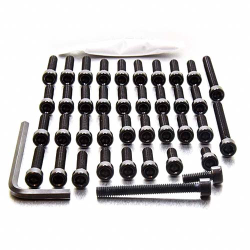 Aluminium Engine Kit Suzuki GSXR1300 Hayabusa 99-07 Black