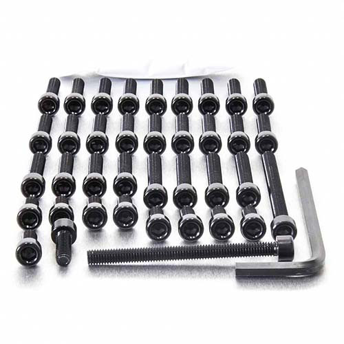 Aluminium Engine Kit Triumph Trophy 900 91-95 Black