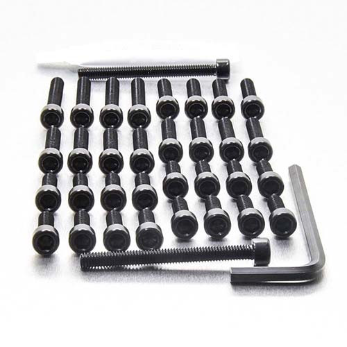 Aluminium Engine Kit Triumph Trophy 1200 Black