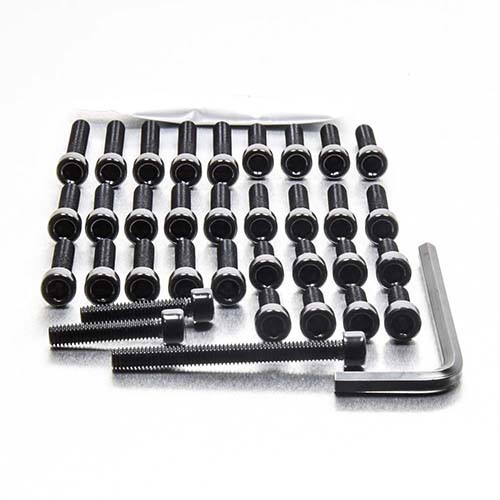 Aluminium Engine Kit Yamaha TDM900 06-10 Black