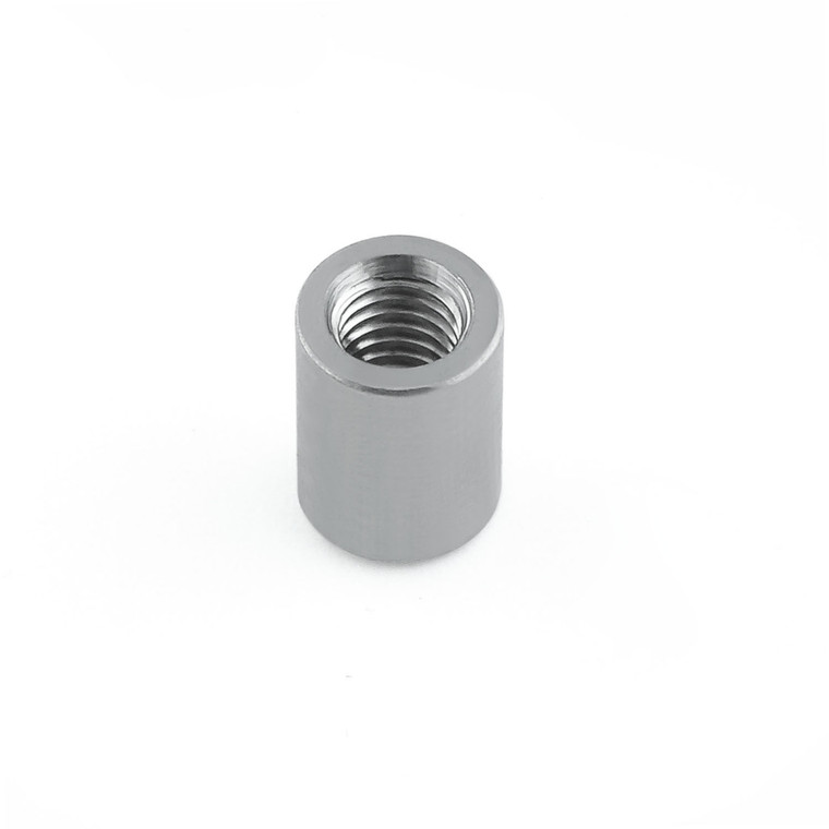 M5 Aluminium Collar M5 (0.80) Thread 7.5mm OD 10mm Length