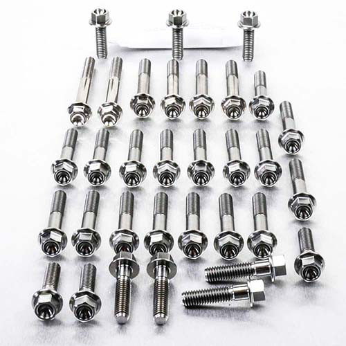 Titanium Engine Kit BMW S1000RR & S1000R Flanged Hex