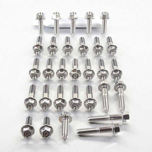 Stainless Steel Engine Kit Yamaha MT07 Flanged Hex