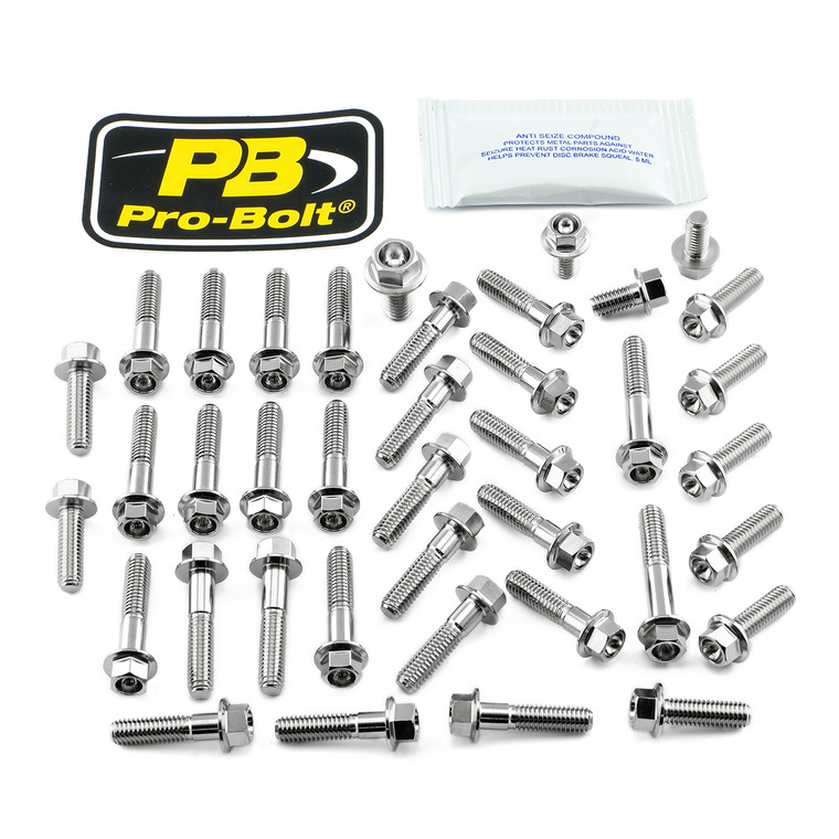 Stainless Steel Engine Kit Yamaha YZF R1 Flanged Hex